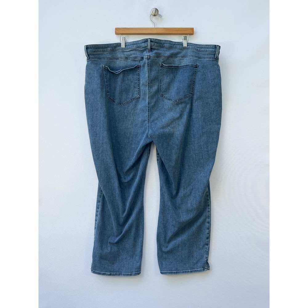NYDJ Womens 28 Short Jeans Blue Curves 360 Cropped Minimalist Ankle Stretch - Picture 5 of 6
